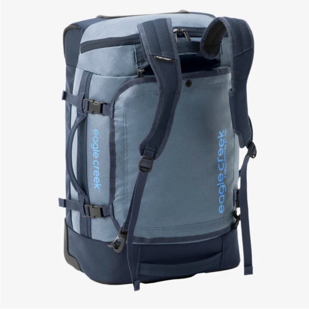 Cargo Hauler 29" Wheeled Duffel carry-on backpack - blue